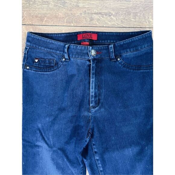 Love Premium Denim Women's Size 10 Classic Straight Leg Slim Fit Jeans - Picture 2 of 8